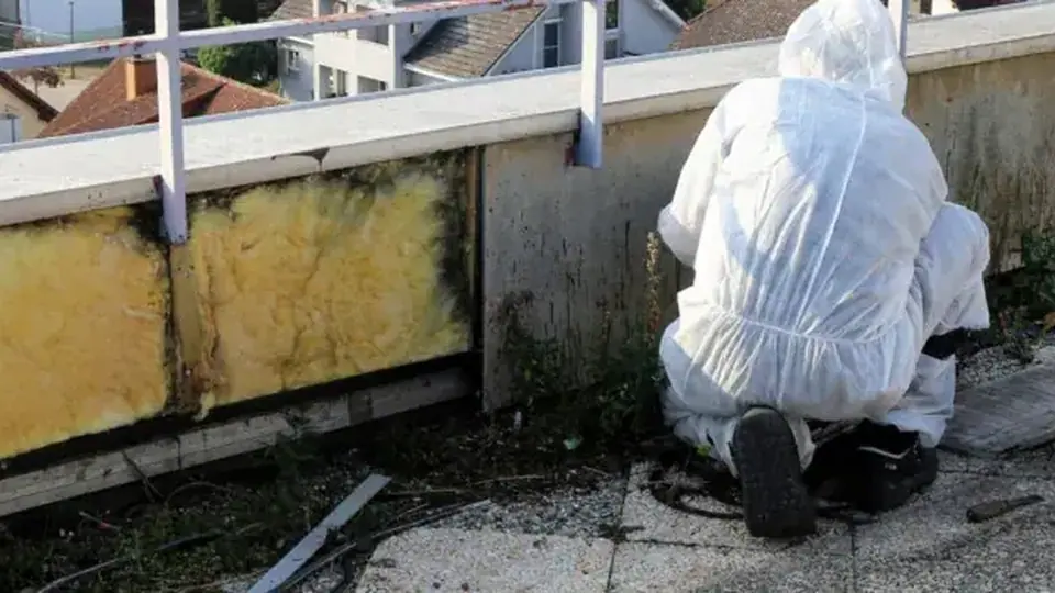 Illustrative professional asbestos-related building work. Not an AAG worksite or a verified local provider.