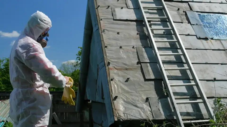 Illustrative professional asbestos-related building work. Not an AAG worksite or a verified local provider.